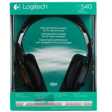Logitech Slušalice sa mikrofonom H540 USB | Giga Informatika