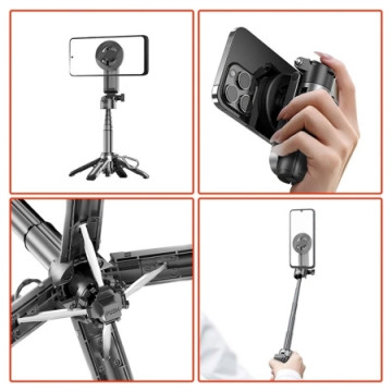 XO Bluetooth Magnetic Tripod/Selfiestick 4u1 SS22 | Giga Informatika