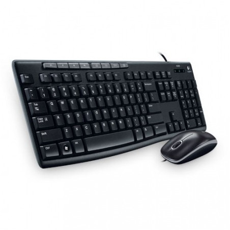 Logitech Tastatura + Miš MK200 | Giga Informatika