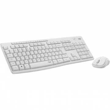 Logitech Tastatura + Miš MK295 Silent Wireless Whi | Giga Informatika