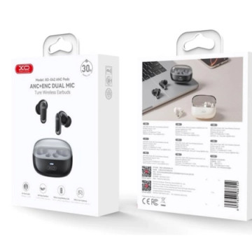 XO Bluetooth Slušalice sa mikrofonom G42  Golden Bud Black