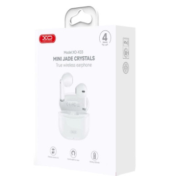 XO Bluetooth Slušalice sa mikrofonom X33 TWS  White
