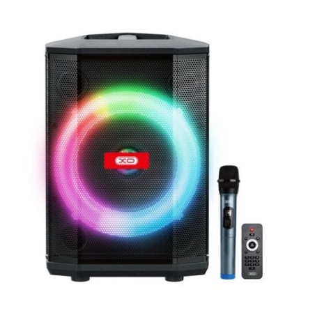 XO Bluetooth Speaker + Karaoke MIC F53 Xingmu Blac | Giga Informatika