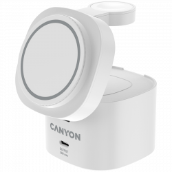 Bežični punjač Canyon 4 in 1 Qi2 30W | Giga Informatika