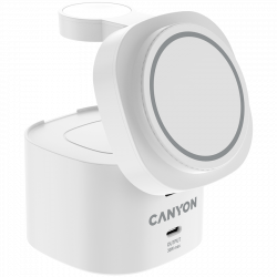 Bežični punjač Canyon 4 in 1 Qi2 30W | Giga Informatika