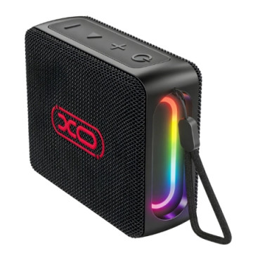 XO Bluetooth Speaker BoomBox F85 Black RGB | Giga Informatika