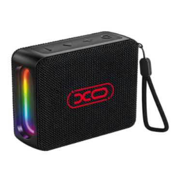 XO Bluetooth Speaker BoomBox F85 Black RGB | Giga Informatika