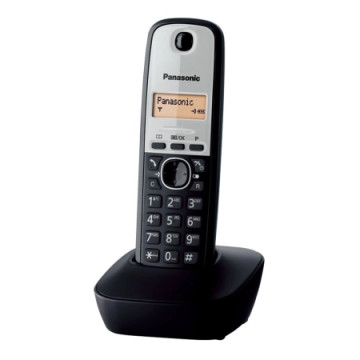 PANASONIC telefon bežični KX-TG1911FXG Crni | Giga Informatika