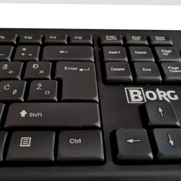 BORG Tastatura KB03 BH layout