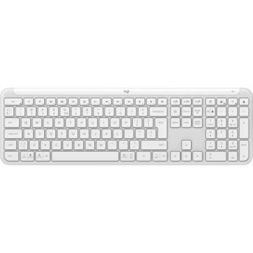 Logitech Tastatura K950 Signature Slim Wireless Wh | Giga Informatika